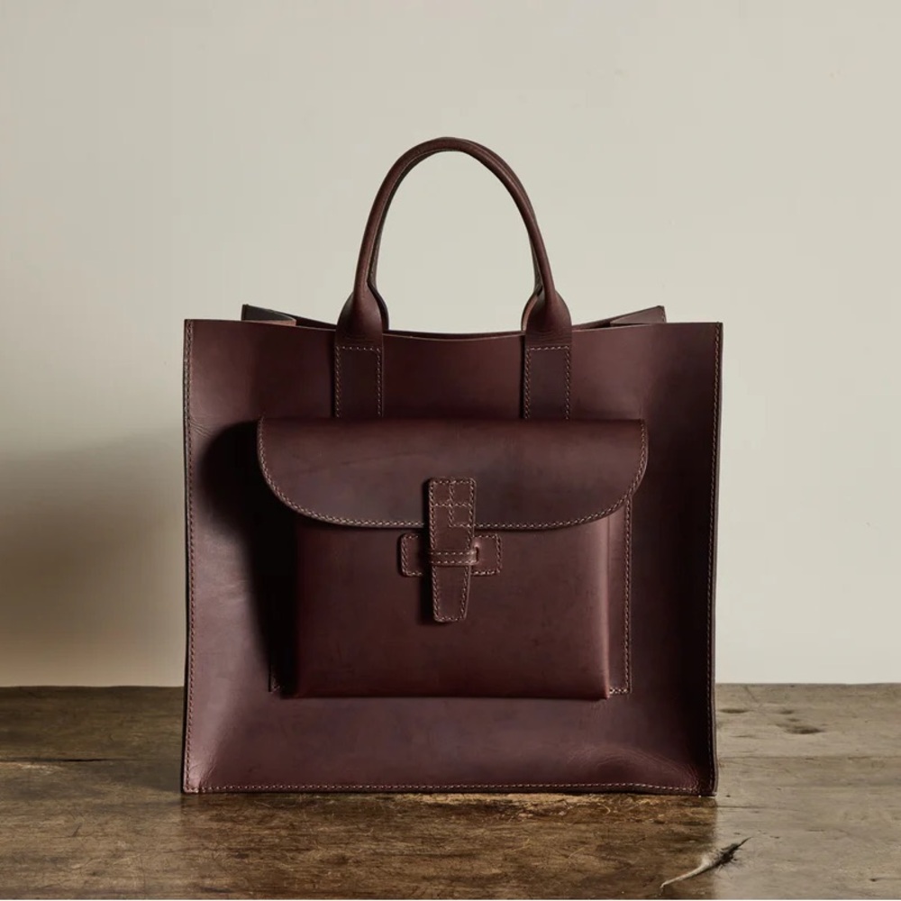 Sac 2 in Chocolate Brown Leather
